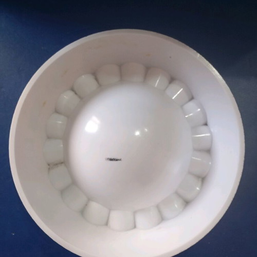 Advertising ashtray used plastic Papastratos Old Navy vintage