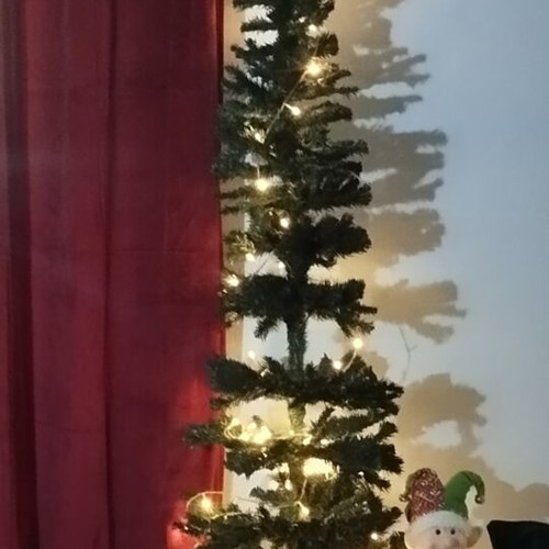 Slim Christmas tree new, height 190 cm