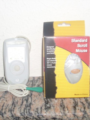 Smart Choice Scroll Mouse PS/2 new, beige-gray