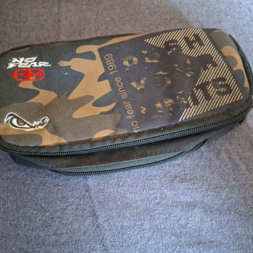 No Fear Back Me Up Pencil Case used, oval barrel Limits 347-75141