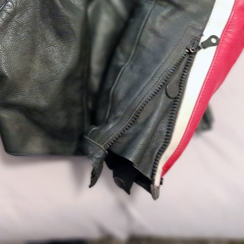 Dainese leather jacket No44 used, women's, with removable lining