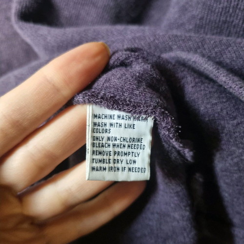 Polo Ralph Lauren πουλόβερ με φερμουάρ σαν καινούργιο, μέγεθος L, μωβ