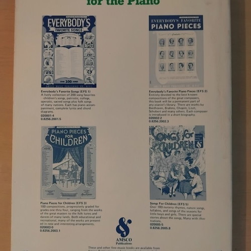 Piano Pieces for the Adult Student sheet music like new, English