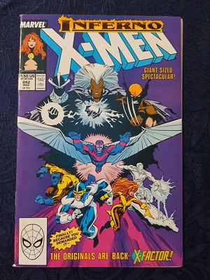 Uncanny X-Men #242 used, double enhanced issue