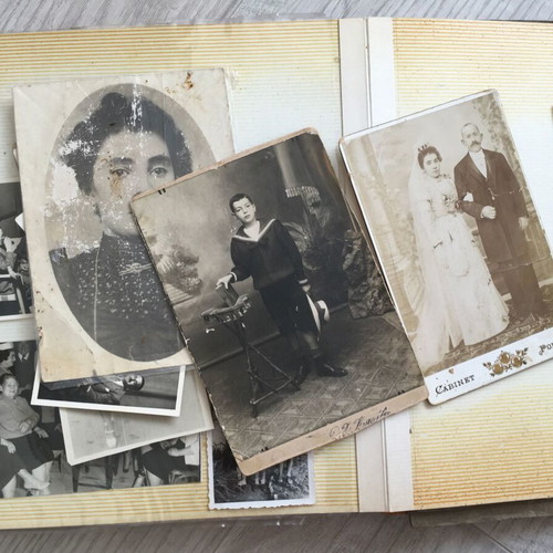 Historical photo album used, Egypt and Greece 1920-1930 rare retro photos