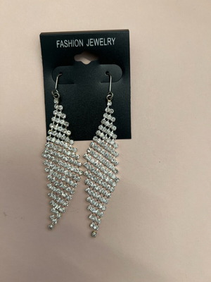 Long earrings new silver