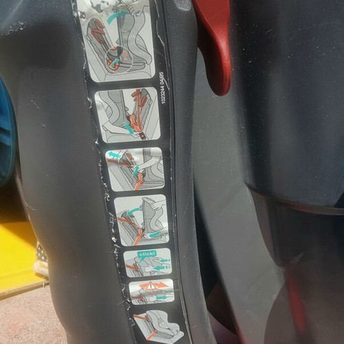 Παιδικό κάθισμα αυτοκινήτου Britax Romer Duo Plus Trendline μεταχειρισμένο με σύστημα isofix