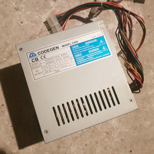 Codegen 230w Model 230x power supply used