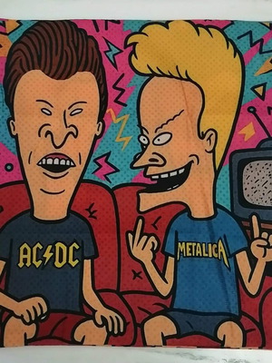 Beavis and Butt-Head decorative pillowcase 40x40cm new