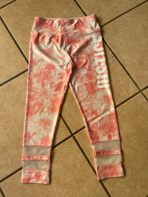 Justice Active Capri Leggings for Girls 11-12 used, pink
