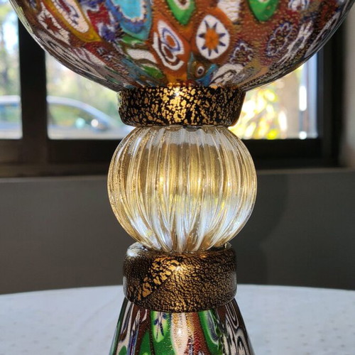 Alzate Murano set new, Murrina Millefiori glass art