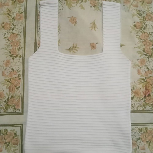 Blouse like new, white, size S