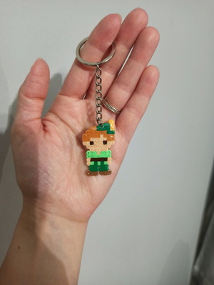 Peter Pan keychain new, handmade