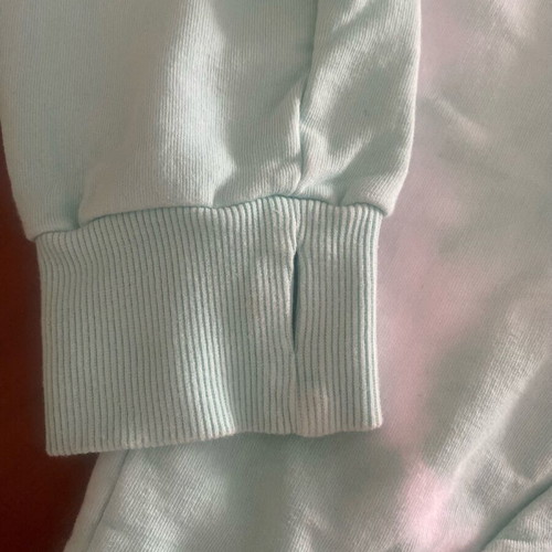 PCP hoodie, mint green tie dye, oversize