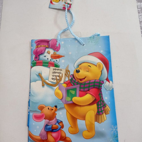 Disney Winnie the Pooh packaging paper bags used