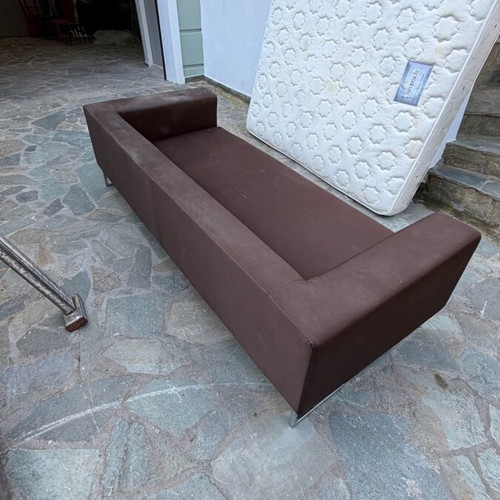 Sofa three-seater and single used