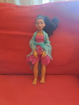 Vaiana Disney doll like new with vintage Matell and Barbie clothes