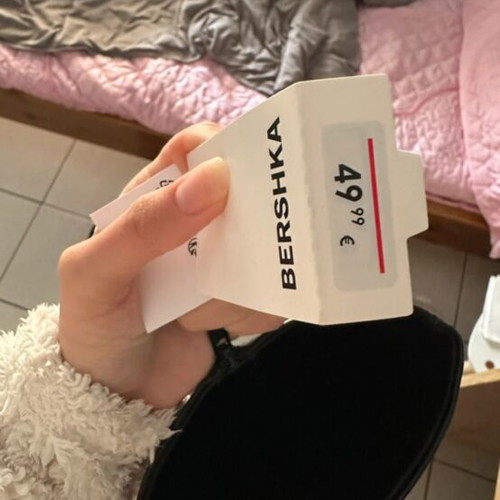 Μπότες Bershka καινούργιες, ψηλές, μέγεθος 37, μαύρες με ετικέτα αφορετές