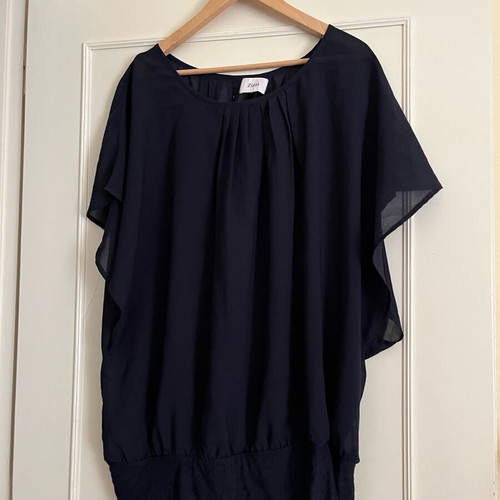 Summer blouse blue like new, size XL