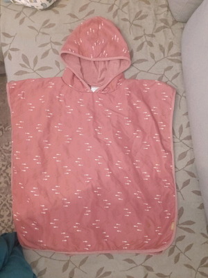 Kids Poncho Towel with Protection Index like new