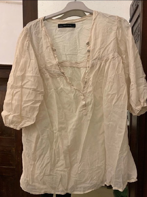 Linen shirt wide small like new