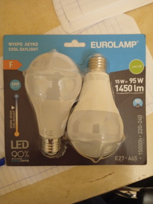 Eurolamp light bulbs new in packaging