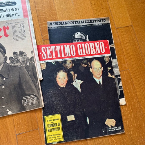 Magazines used 17 from World War II era, Italian and German