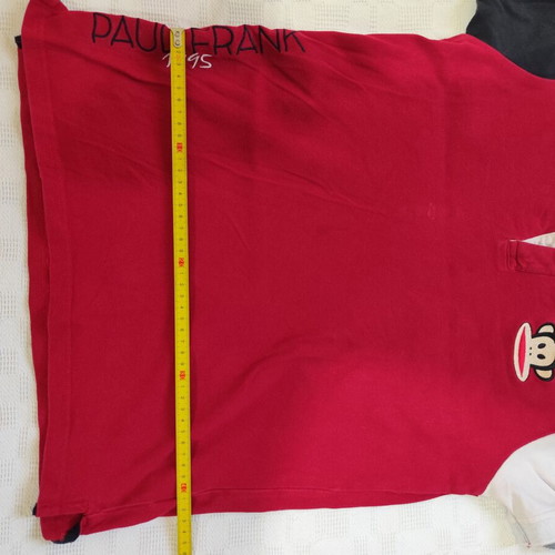 Paul Frank children's shirt size 14 years used, black and red