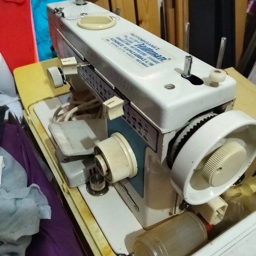 Hillman sewing machine used, vintage decoration or spare parts
