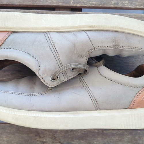 Clarks Cambro Lace men's casual shoes size 43 used, gray