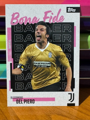 Topps Juventus 2025-26 Del Piero Bona Fide σαν καινούριο