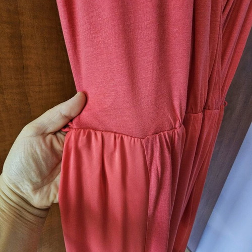 Mango maxi dress coral XL used