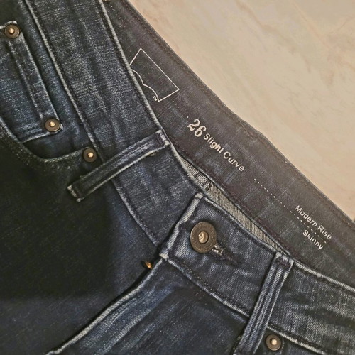 Jean Levi's & Lee slim fit skinny jeans set used, size 26
