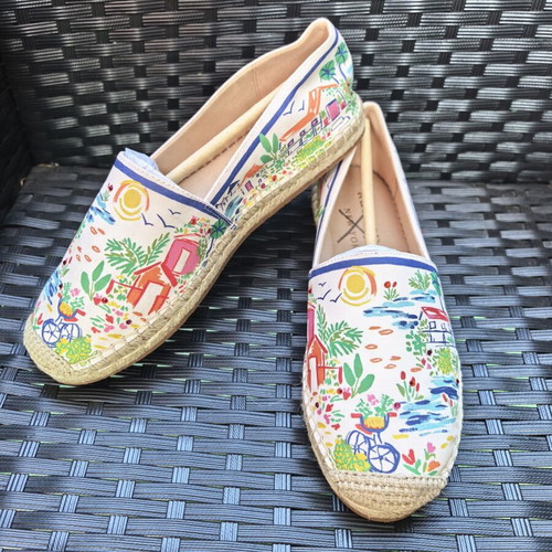 Kate Spade espadrilles, size 38, colorful