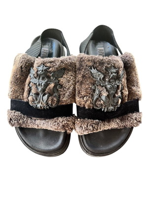 Arvid Yuki Shy women's sandals used, size EU 36, black