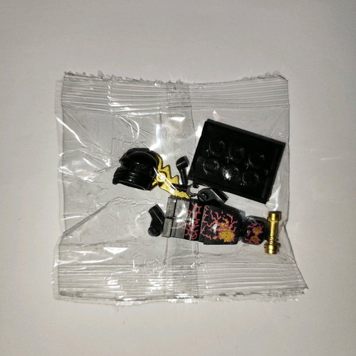 Cole NRG figure new with stand and golden spear