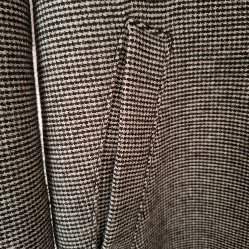 Bershka Long Coat like new, grey-black tweed look size M