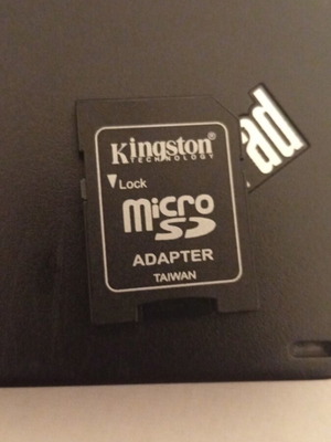 Κάμερα και προσαρμογέας SD card καινούργιο, χρειάζεται micro SD card