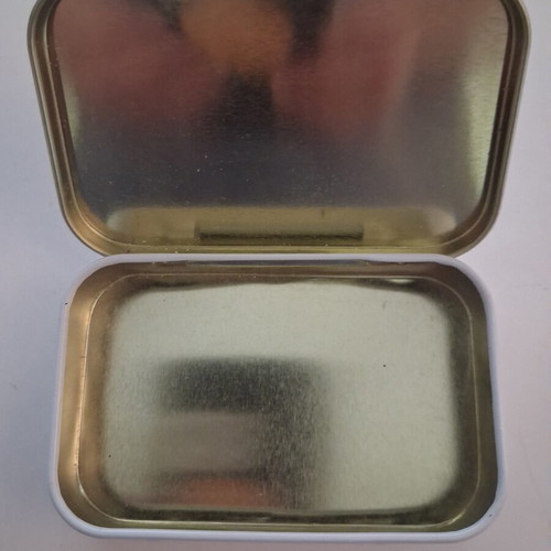 Donald Duck Disneyland Paris metal mint tin used
