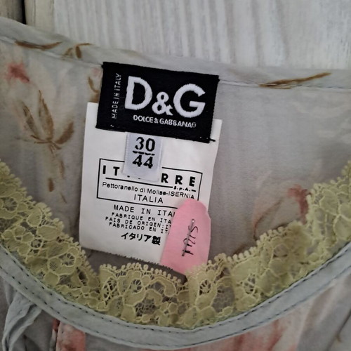 Dolce & Gabbana dress in pastel colors, silk like new