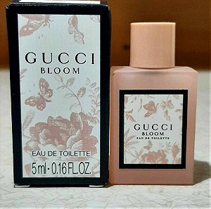 Gucci Bloom by Gucci, 5ml edt mini, brand new, never used, μινιατουρα