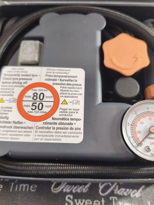 Continental αεροσυμπιεστής ελαστικών 12V 15A 180W