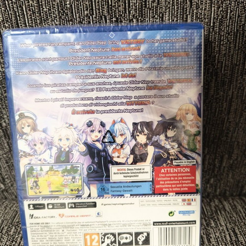 Neptunia Game Maker REvolution PS5 new, factory sealed