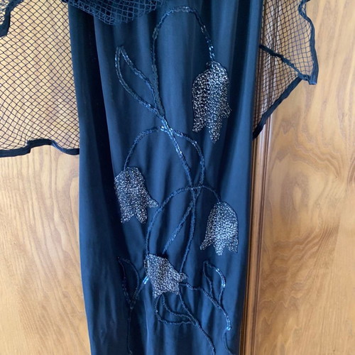 Strapless dress used, size M, black
