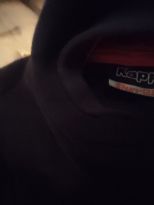 Kappa kids jacket blue with hood used