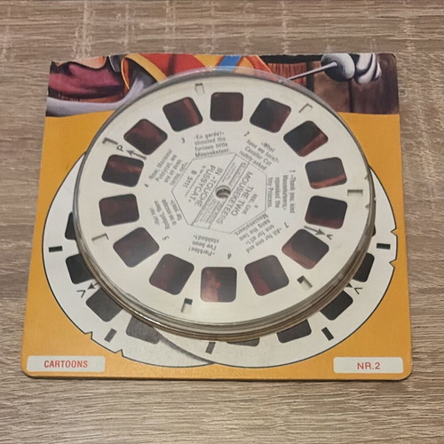 Vintage View-Master 3D set with Tom & Jerry, Droopy, Spike & Tyke reels used