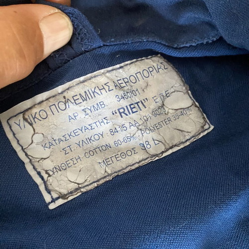 Military Air Force Coverall size 38 L like new