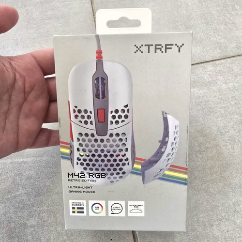 Xtrfy M42 RGB Gaming Mouse 16000 DPI Retro sealed