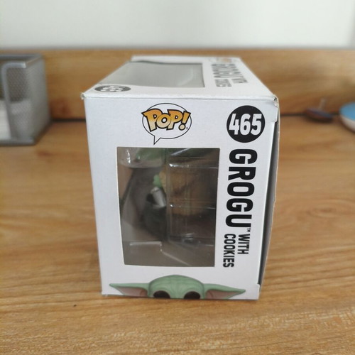 Funko Pop Star Wars Grogu with Cookies 465 used