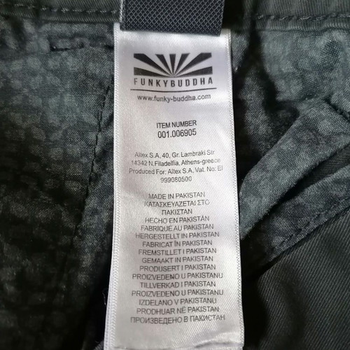 Funky Buddha men's cargo pants XL black, like new